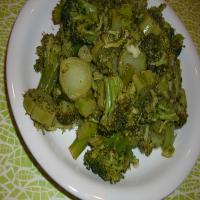 Steamed Broccoli Italian Style image