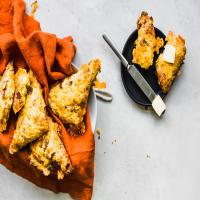 Bacon, Egg and Cheddar Scones image