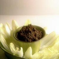 Olive and Sun-Dried Tomato Tapenade with Endive Leaves image
