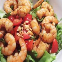 Broiled Shrimp With Honey-Sesame Sauce image