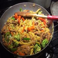 Stir-Fried Chicken and Noodles image