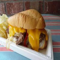 Dave's Beef and Cheese Sandwich_image