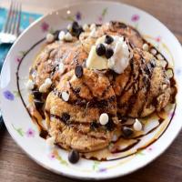 Double Chocolate Chip Pancakes image