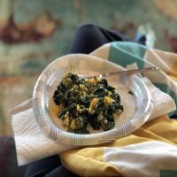 Eggs and Greens Breakfast Dish image