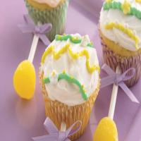 Baby Rattle Pear Cupcakes image