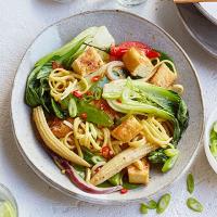 Thai green tofu noodles_image