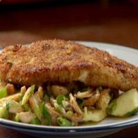 Turkey Cutlets with Gravy and Raw Stuffing Salad_image