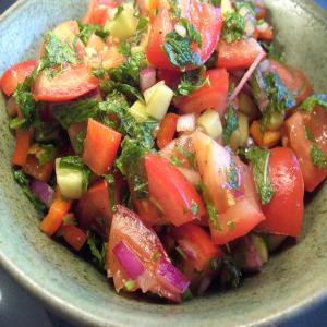 Tomato and Mint Salad With Pomegranate Dressing image
