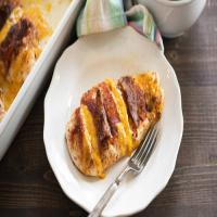 Barbecue-Cheddar Hasselback Chicken image
