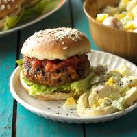 Grilled Bean Burgers image