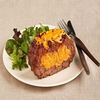 Mac and Cheese Stuffed Meatloaf image