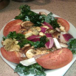 Spicy Kale and Mushrooms (Raw)_image
