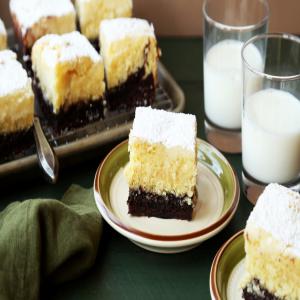 Gooey Butter Cake Brownies image