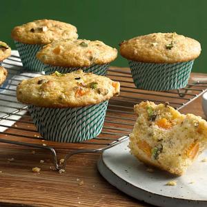 Apricot-Pistachio Muffins Baked on the Grill image