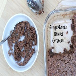 Gingerbread Baked Oatmeal_image