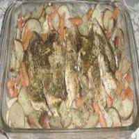 Garlic Lover's Chicken, Potatoes, and Carrots image