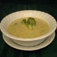 Broccoli Cheese Soup - 20 Minute fast and low fat_image