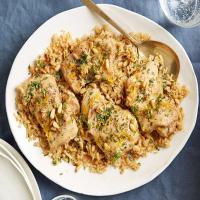 Baked Orange Chicken and Brown Rice_image