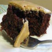 DEVIL'S FOOD CAKE WITH BURNT SUGAR FROSTING_image