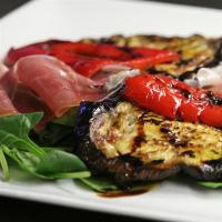Grilled Aubergines with Prosciutto_image