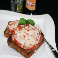 Broiled Tomato Cheese Sandwich image