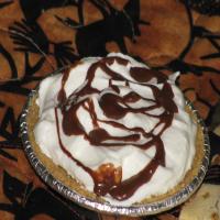Chocolate Peanut Butter Cream Pie image