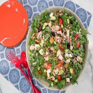 Grilled Chicken and Kale Greek Salad_image