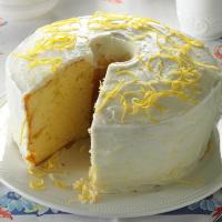 Lemon Chiffon Cake image