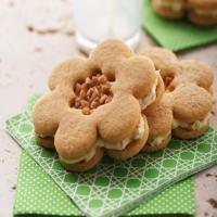 Butter Toffee Flower Sandwiches image