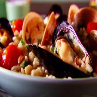 Fregola with Clams and Mussels image