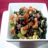 Black Bean, Corn And Red Pepper Salad_image