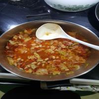 Ham, Bean And Cabbage Soup_image