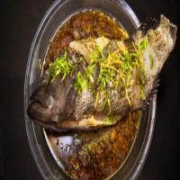 Steamed Fish with Scallions and Ginger_image