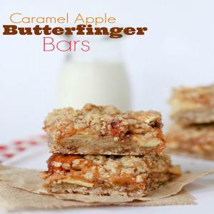 Caramel Apple Butterfinger Bars_image