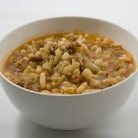 Pasta e Fagioli con Salsicce (Pasta and Beans with Sausage)_image
