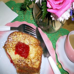 French Toast With Jam image