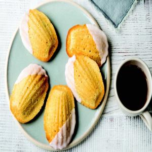Glazed Eggnog Madeleines from Holiday Cookies_image