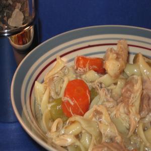 Easiest Chicken and Noodles Ever image