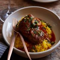 Osso Buco with Risotto Milanese image