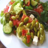 Mediterranean Salad With Edamame image