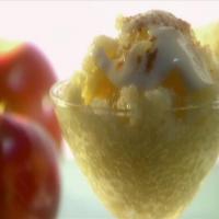 Applesauce Granita with Maple Yogurt image
