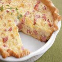 HAM AND BLUE CHEESE QUICHE_image