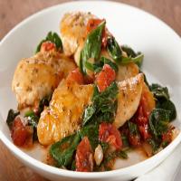 Sautéed Chicken with Spinach & Tomatoes Recipe - (4/5)_image