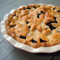 Blueberry Pie With Sweet Almond Crust image