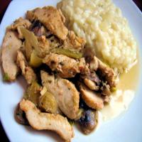 Chicken With Shitakes and Artichokes image