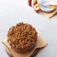 Peach Crumble Pie image