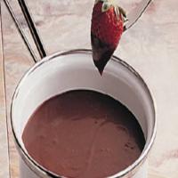 Chocolate-Sour Cream Fondue_image