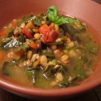 Rainy Day Collards and Lentil Soup_image