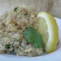 Quinoa and Spinach Pilaf image