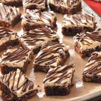 Tuxedo Frosted Brownies_image